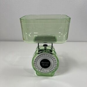 KITCHEN SCALE MODEL: KCA-001 Mechanical Dial Compact Retro Look Green Baking